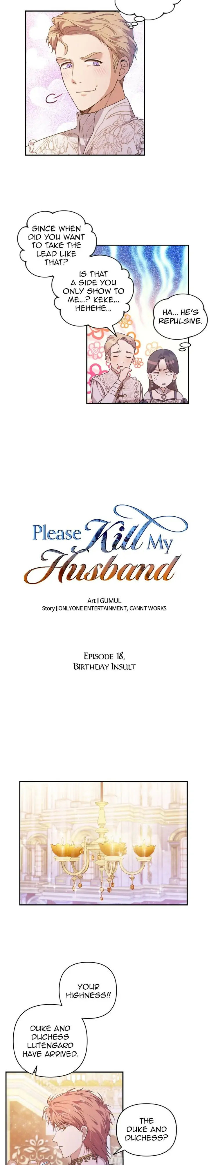 Please Kill My Husband Chapter 18 - Page 3