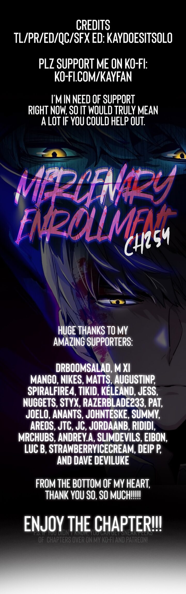 Mercenary Enrollment Chapter 254 - Page 1