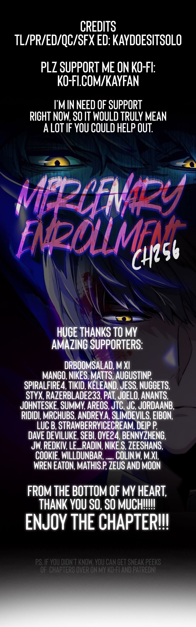 Mercenary Enrollment Chapter 256 - Page 1