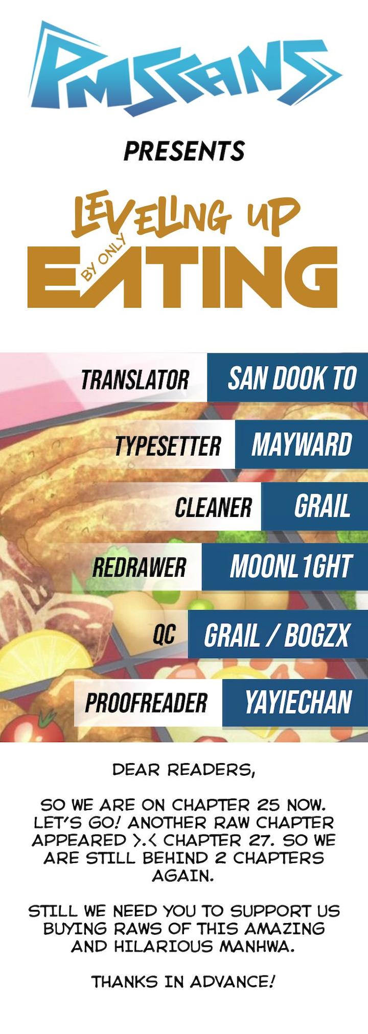 Leveling Up, by Only Eating! Chapter 25 - Page 1