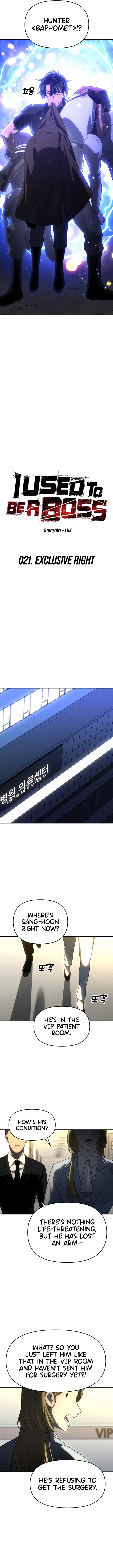 I Used to be a Boss Chapter 21 - Page 8