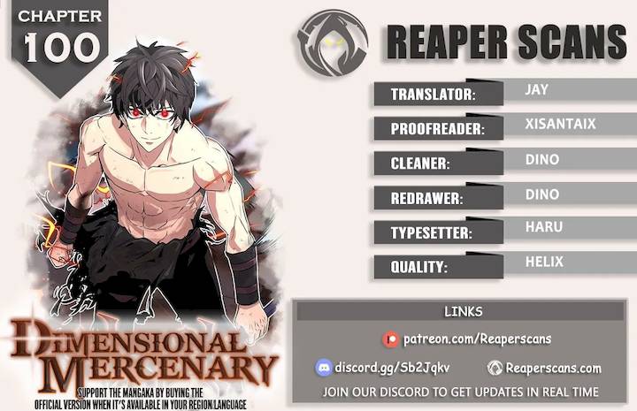 Dimensional Mercenary Chapter 100 - Page 1