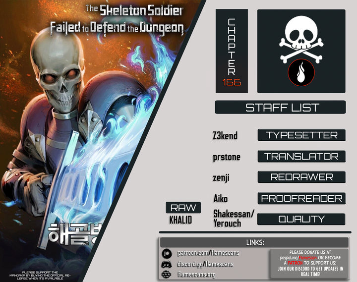 Skeleton Soldier Couldn’t Protect the Dungeon Chapter 166 - Page 1