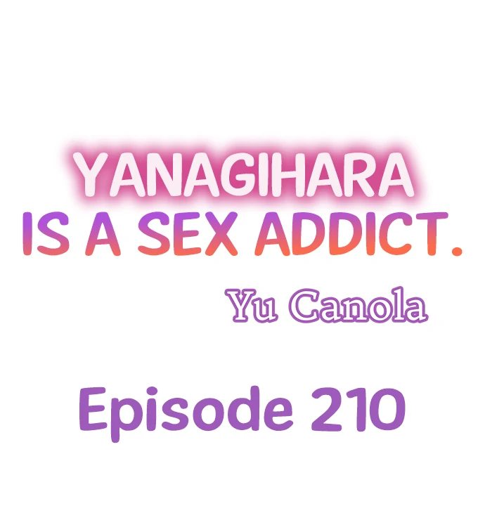 Yanagihara Is a Sex Addict Chapter 210 - Page 1