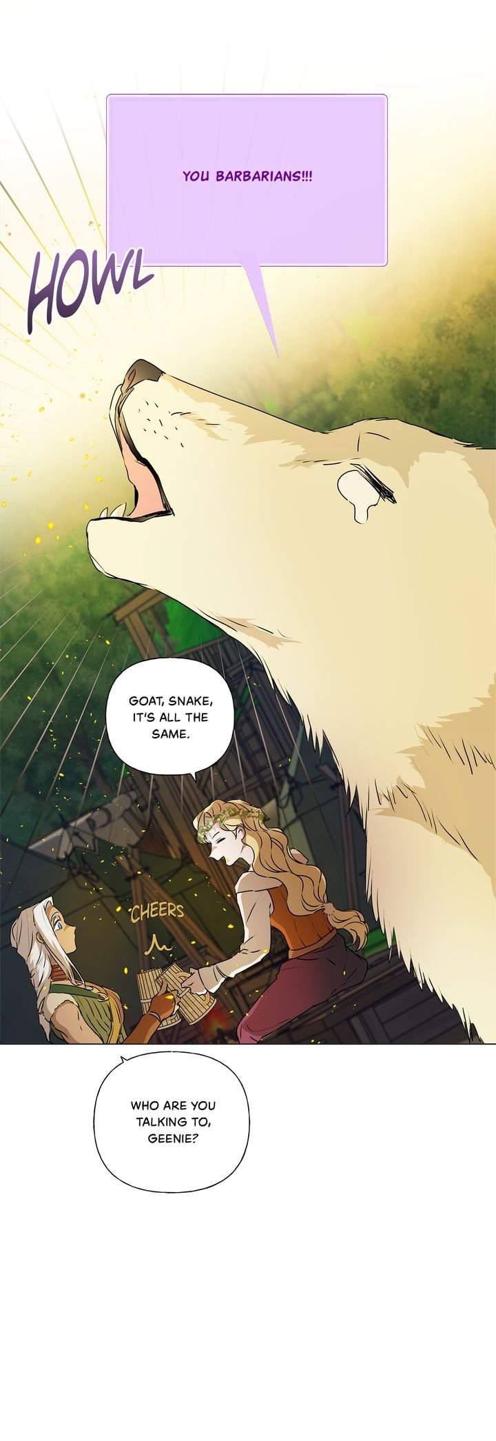 The Golden Haired Elementalist Chapter 55 - Page 36