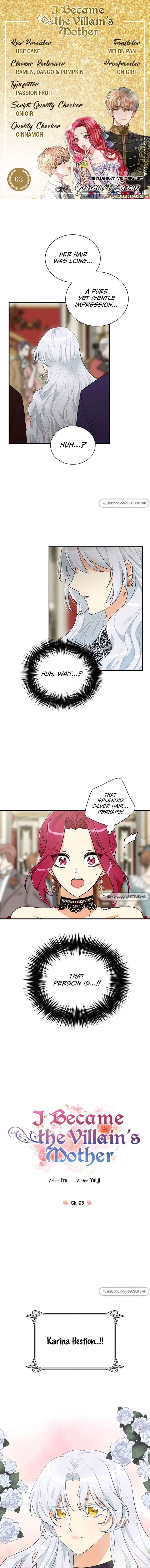 I Became the Villain’s Mother Chapter 63 - Page 1