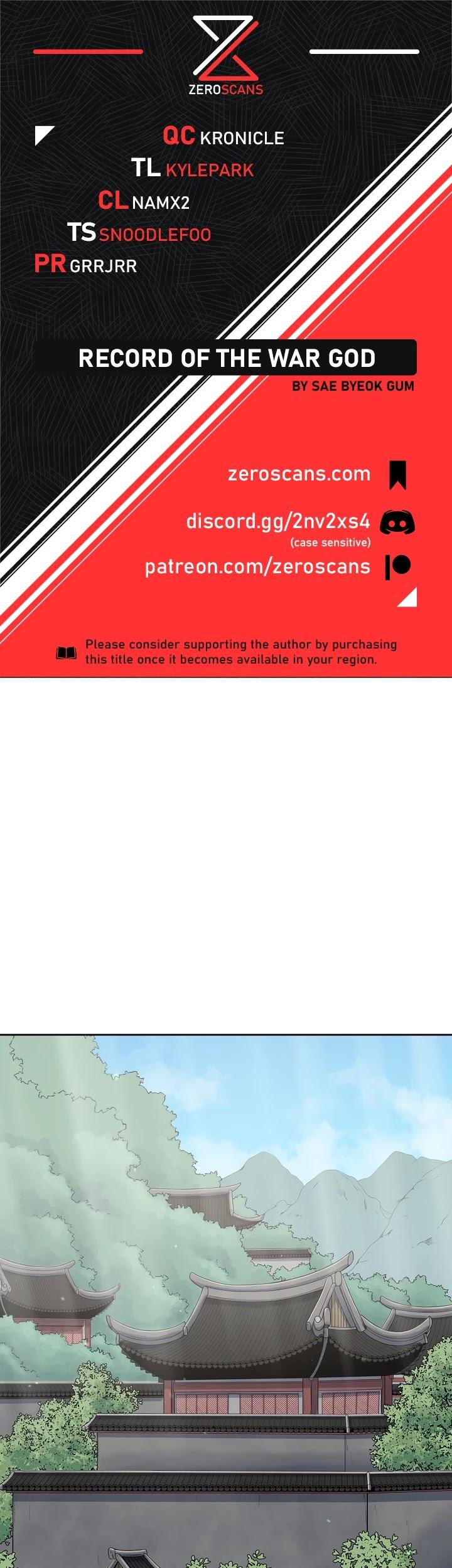 Record of the War God Chapter 113 - Page 1