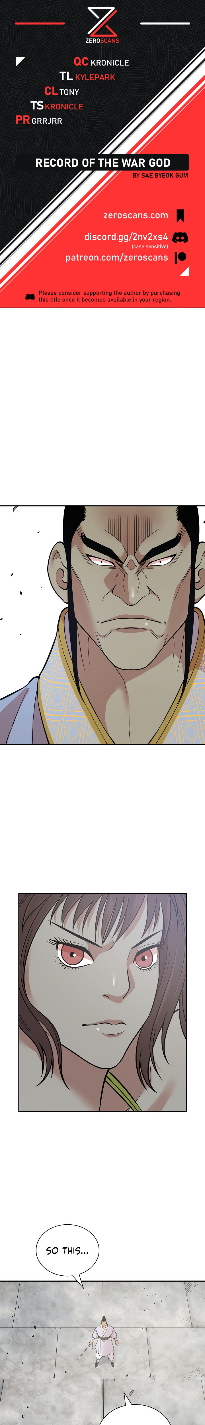 Record of the War God Chapter 119 - Page 1