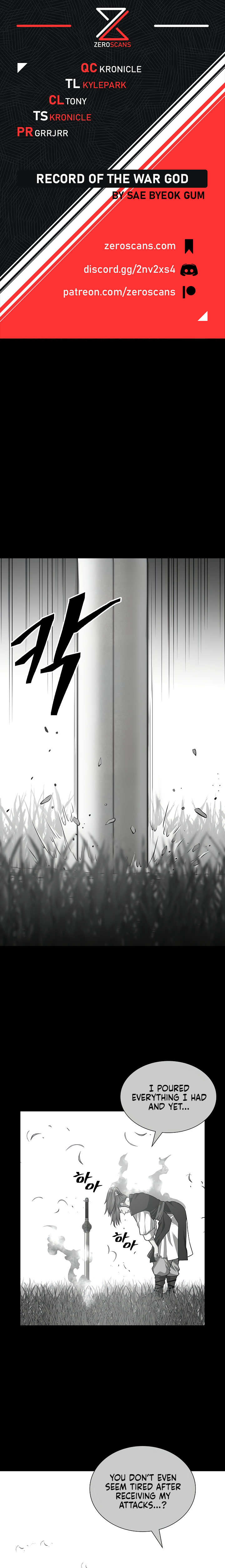 Record of the War God Chapter 120 - Page 1