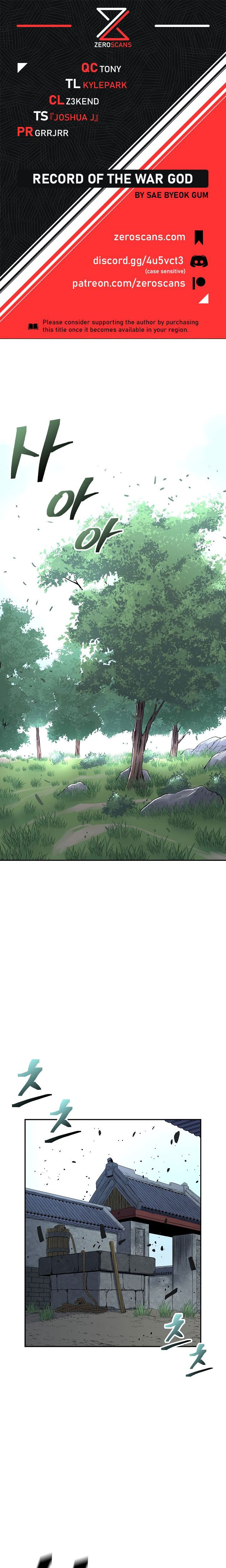 Record of the War God Chapter 141 - Page 1