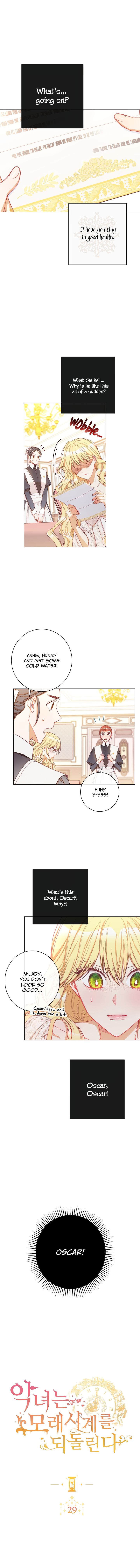 The Villainess Reverses the Hourglass Chapter 29 - Page 1