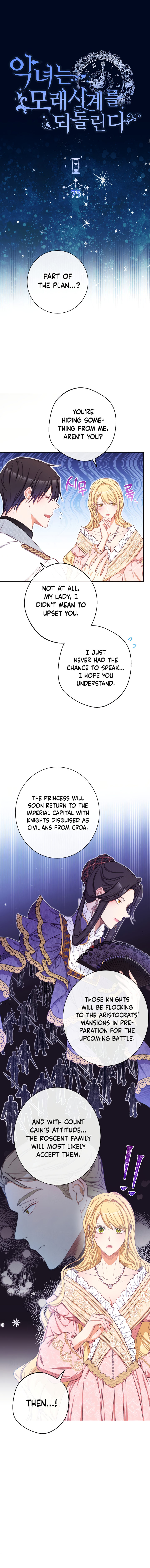 The Villainess Reverses the Hourglass Chapter 75 - Page 2