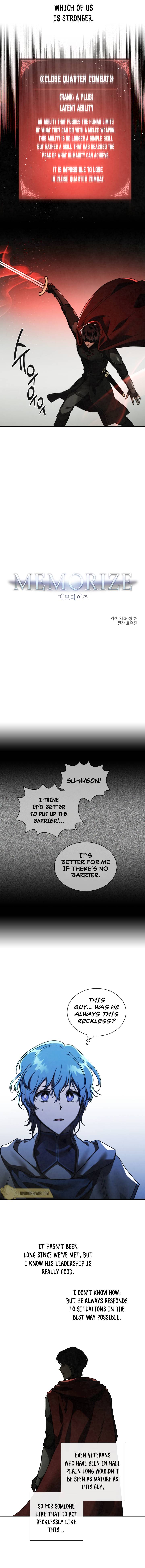 MEMORIZE Chapter 56 - Page 3