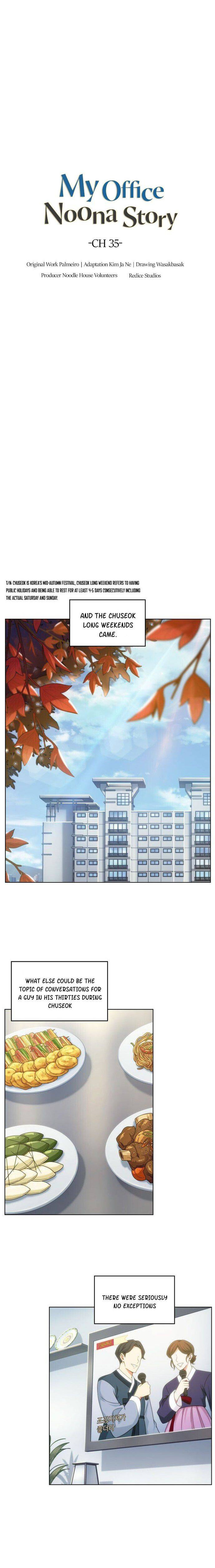 My Office Noona’s Story Chapter 35 - Page 4