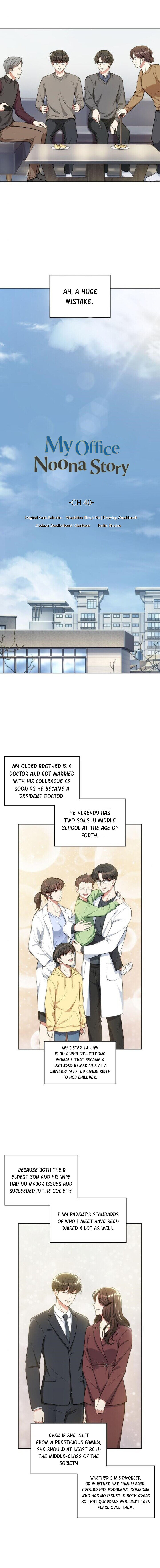 My Office Noona’s Story Chapter 40 - Page 3