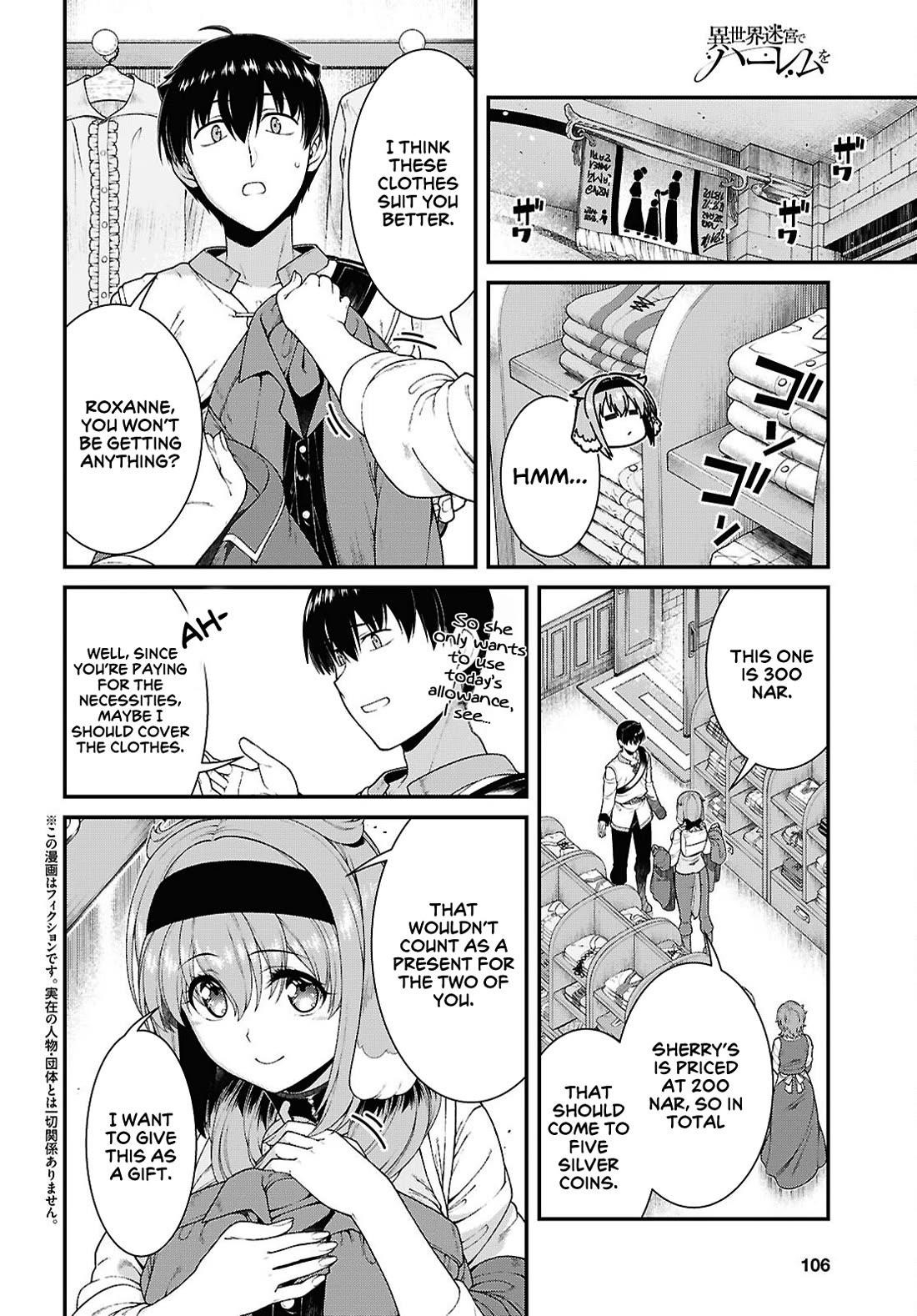 Isekai Meikyuu de Harem wo Chapter 99 - Page 3