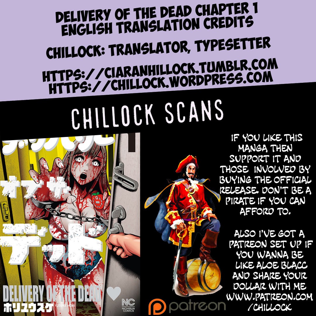Delivery of the Dead Chapter 1 - Page 32
