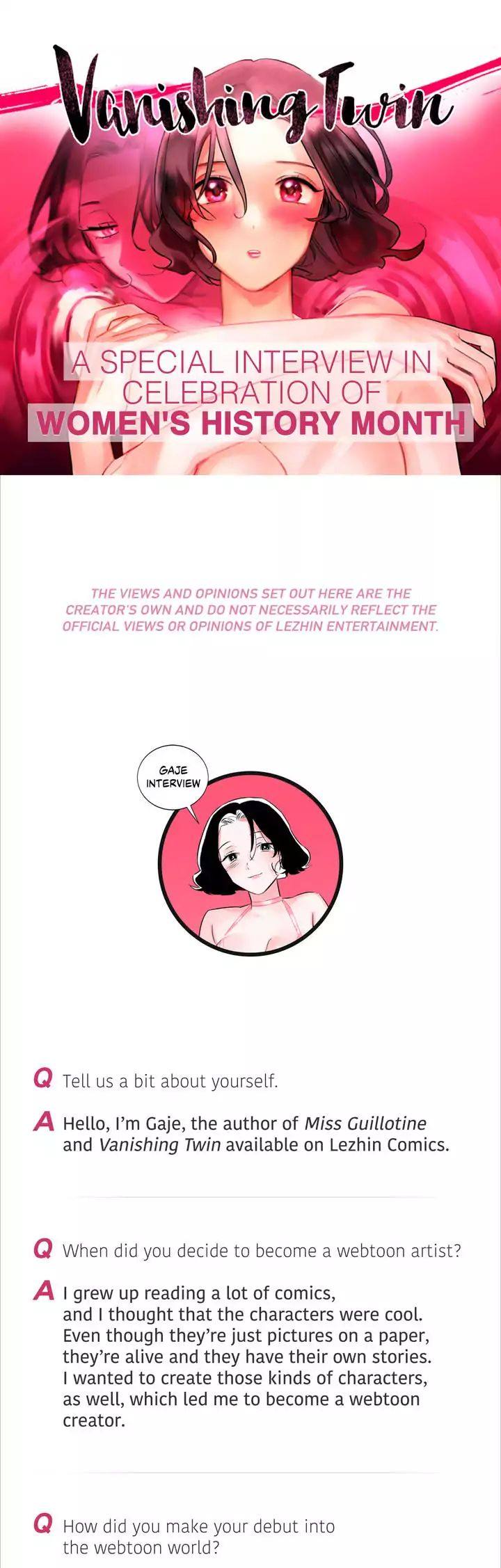 Vanishing Twin Chapter 14.1 - Page 1