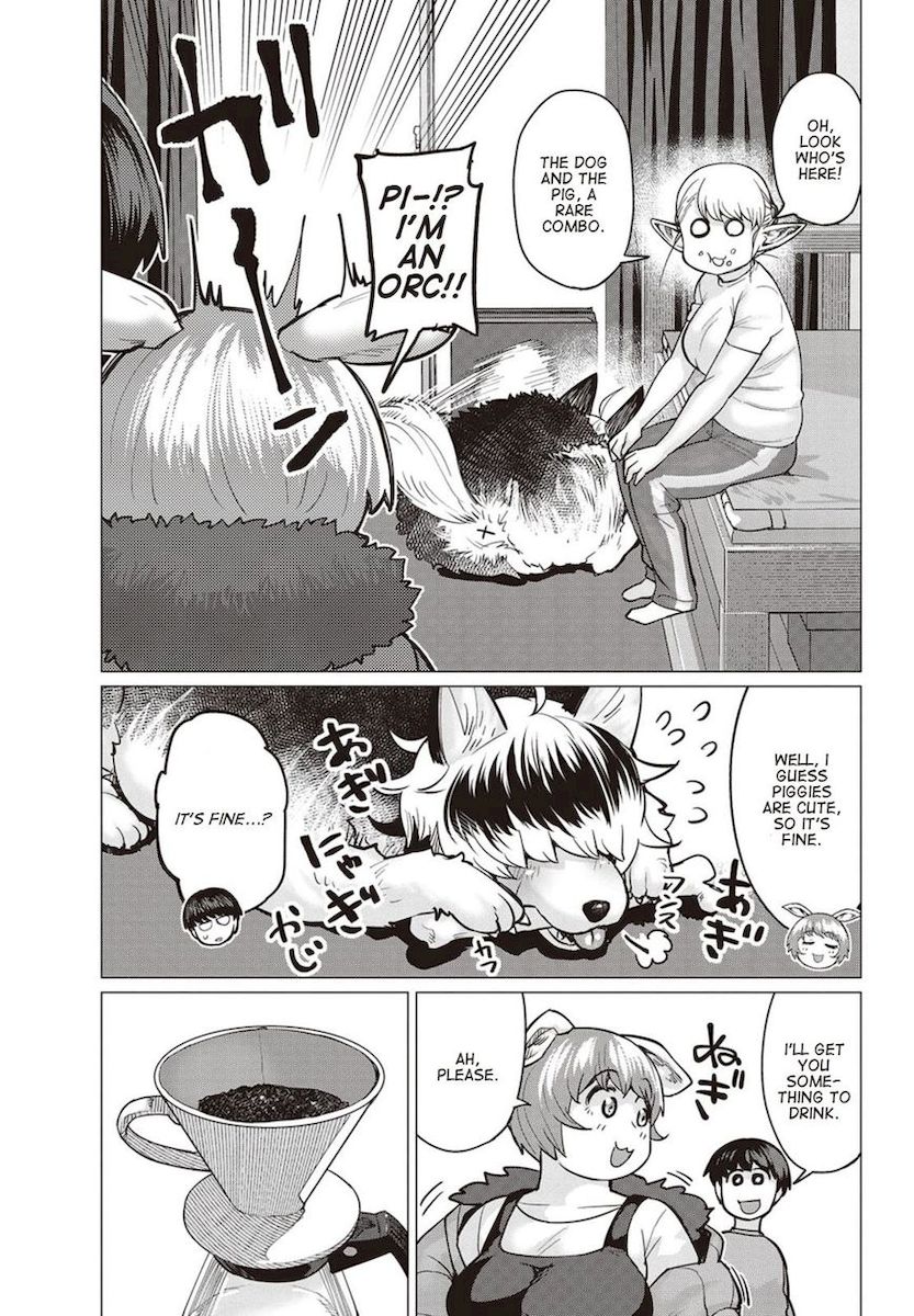 Elf-San Wa Yaserarenai. Chapter 14 - Page 8