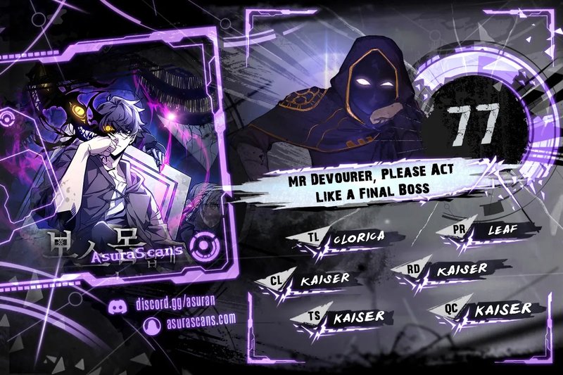 Mr Devourer, Please Act Like a Final Boss Chapter 77 - Page 1