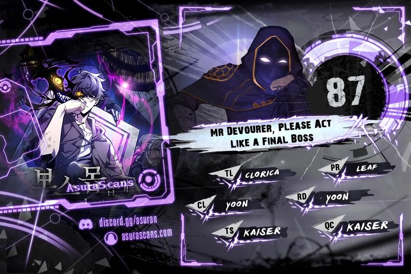 Mr Devourer, Please Act Like a Final Boss Chapter 87 - Page 1