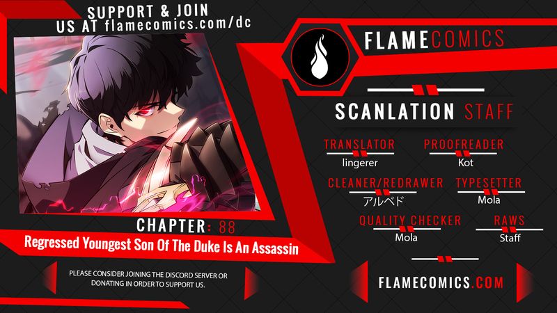 The Regressed Son of a Duke is an Assassin Chapter 88 - Page 1