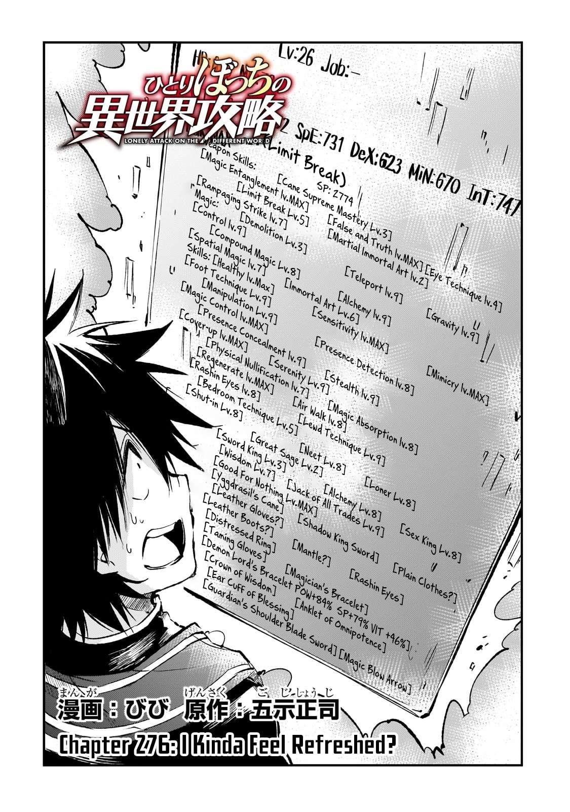 Hitoribocchi no Isekai Kouryaku Chapter 276 - Page 2