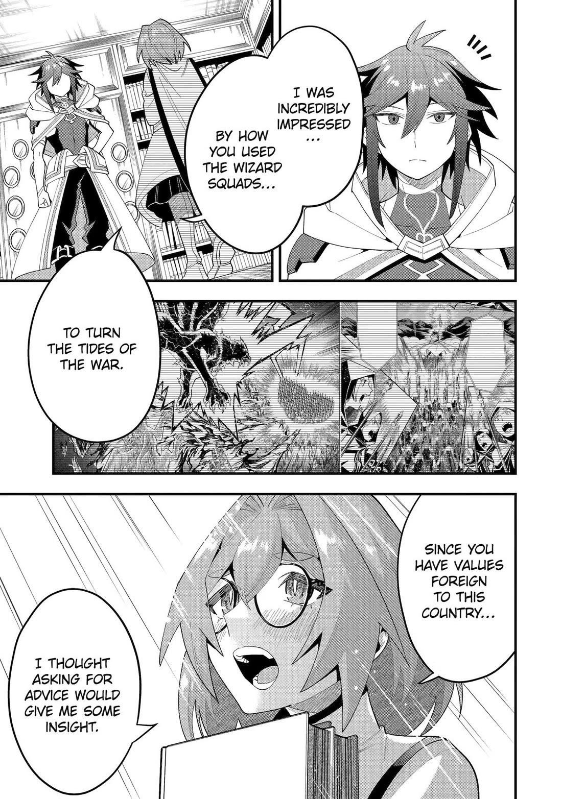 Kouryakuhon O Kushi Suru Saikyou No Mahoutsukai ~< Meirei Sa Sero > To Wa Iwa Senai Oreryuu Mao Tobatsu Saizen Ruuto ~ Chapter 67 - Page 13