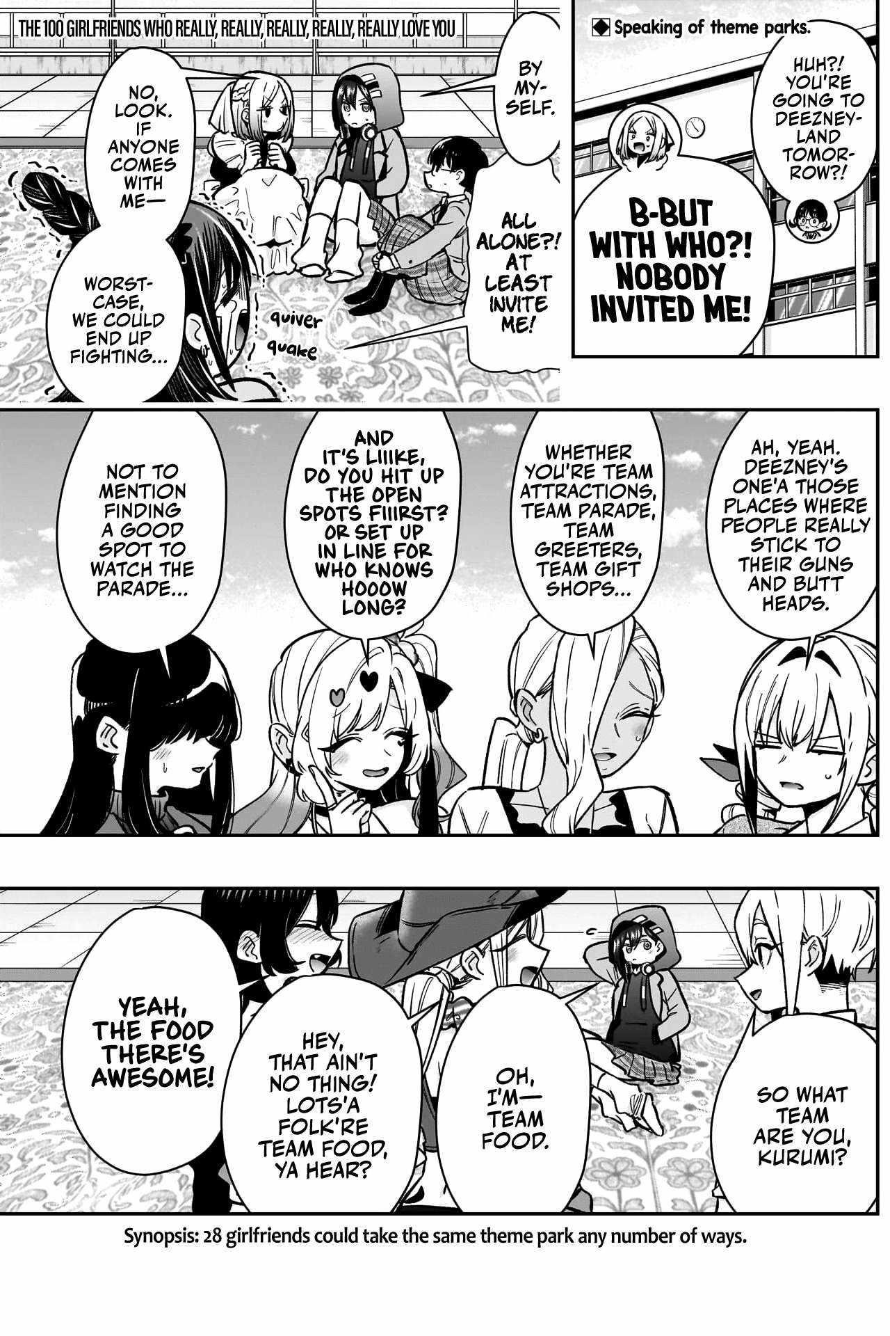 The 100 Girlfriends Who Really, Really, Really, Really, Really Love You Chapter 176 - Page 1