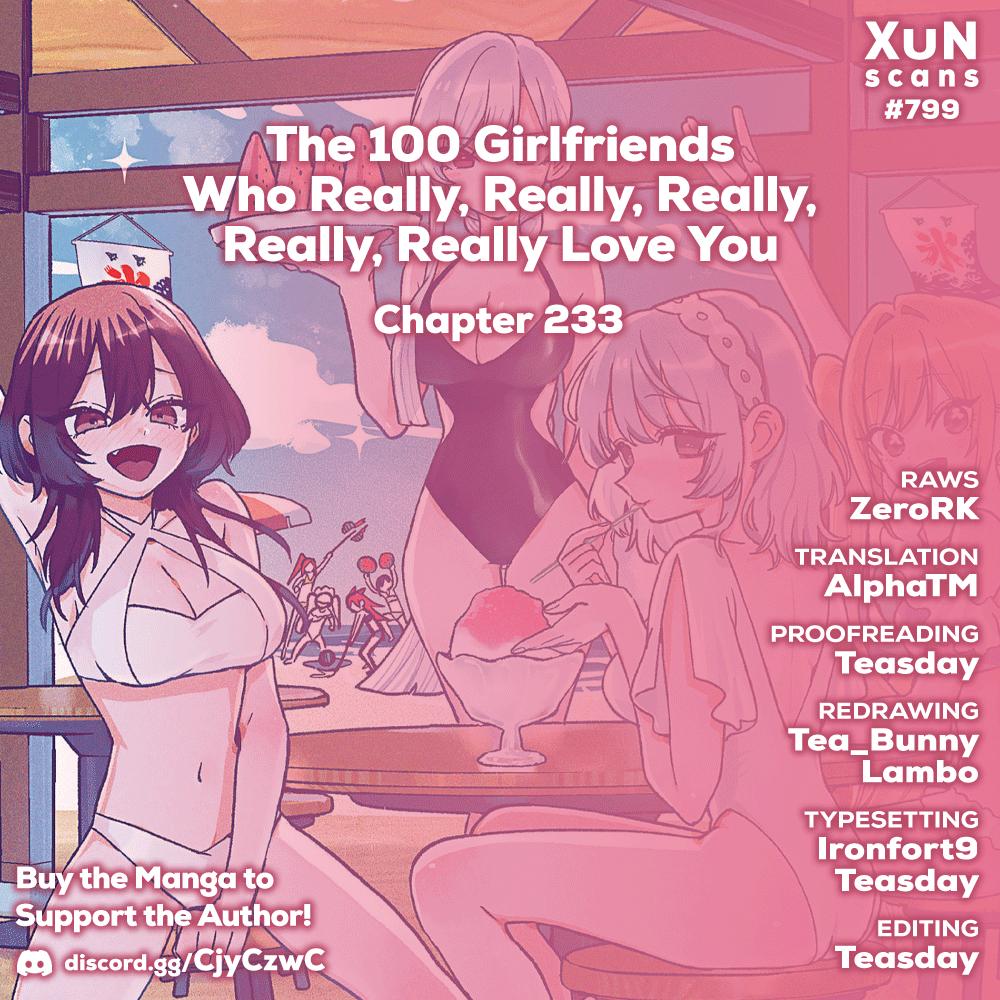 The 100 Girlfriends Who Really, Really, Really, Really, Really Love You Chapter 233 - Page 1