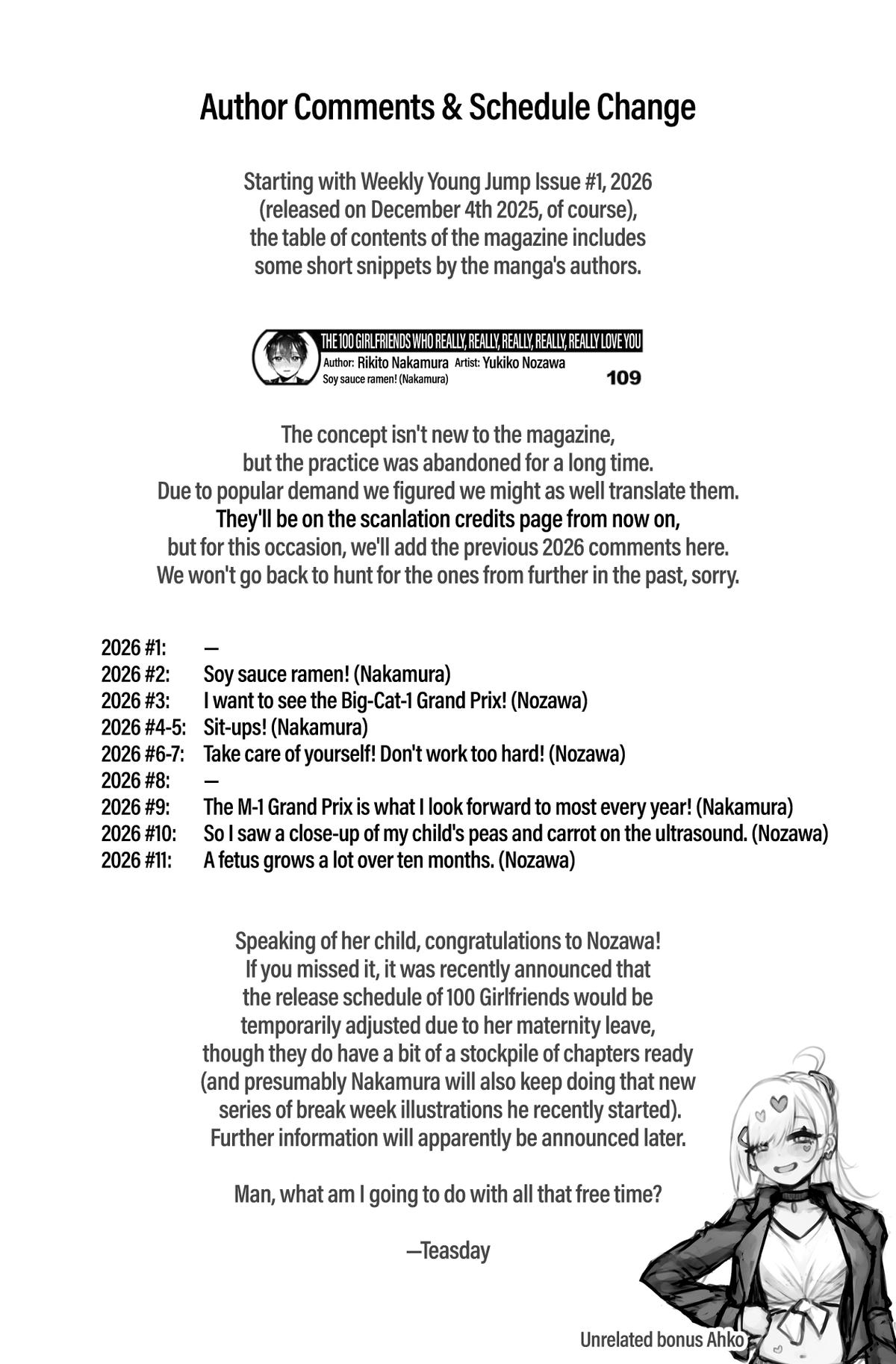 The 100 Girlfriends Who Really, Really, Really, Really, Really Love You Chapter 244 - Page 22