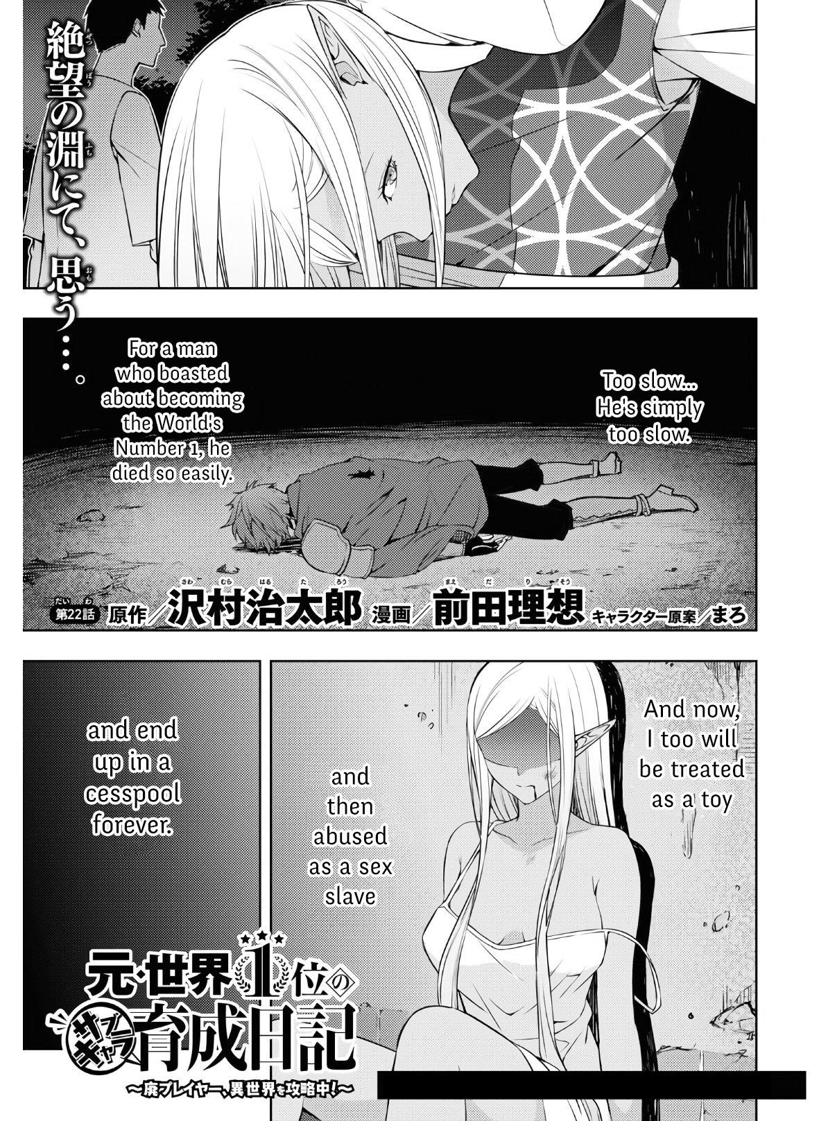 The Former Top 1’s Sub-Character Training Diary ~A Dedicated Player Is Currently Conquering Another World!~ Chapter 22 - Page 1