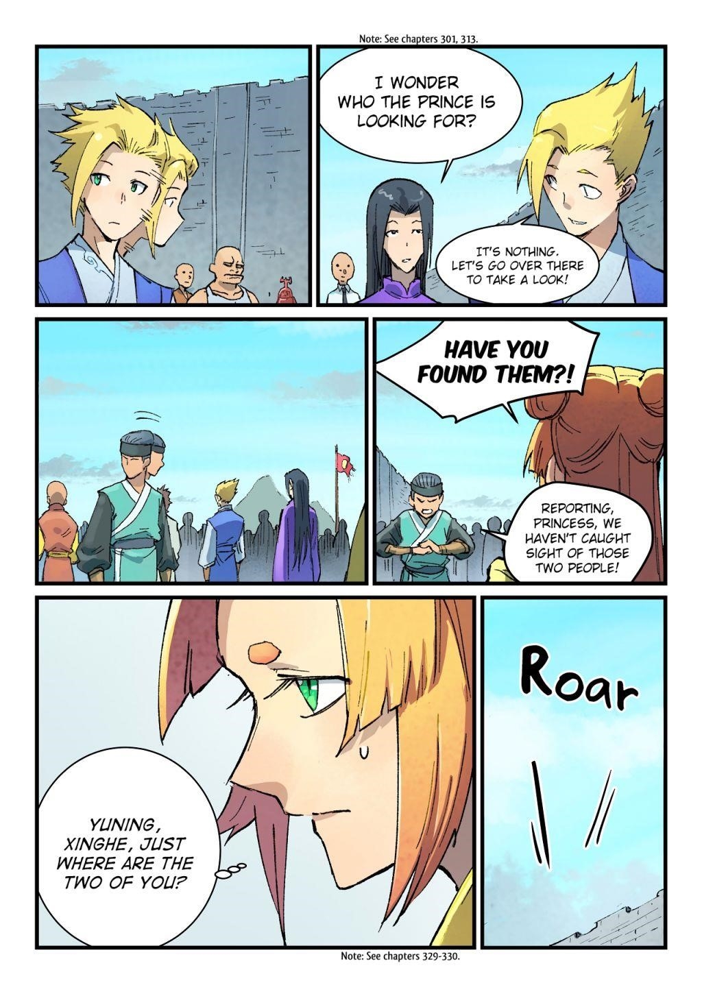 STAR MARTIAL GOD TECHNIQUE Chapter 384 - Page 4