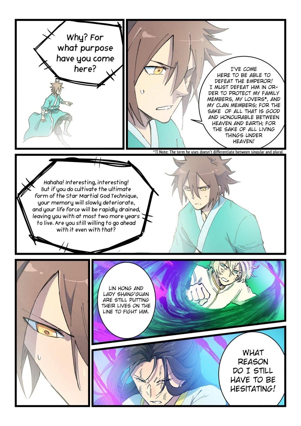 STAR MARTIAL GOD TECHNIQUE Chapter 425 - Page 2