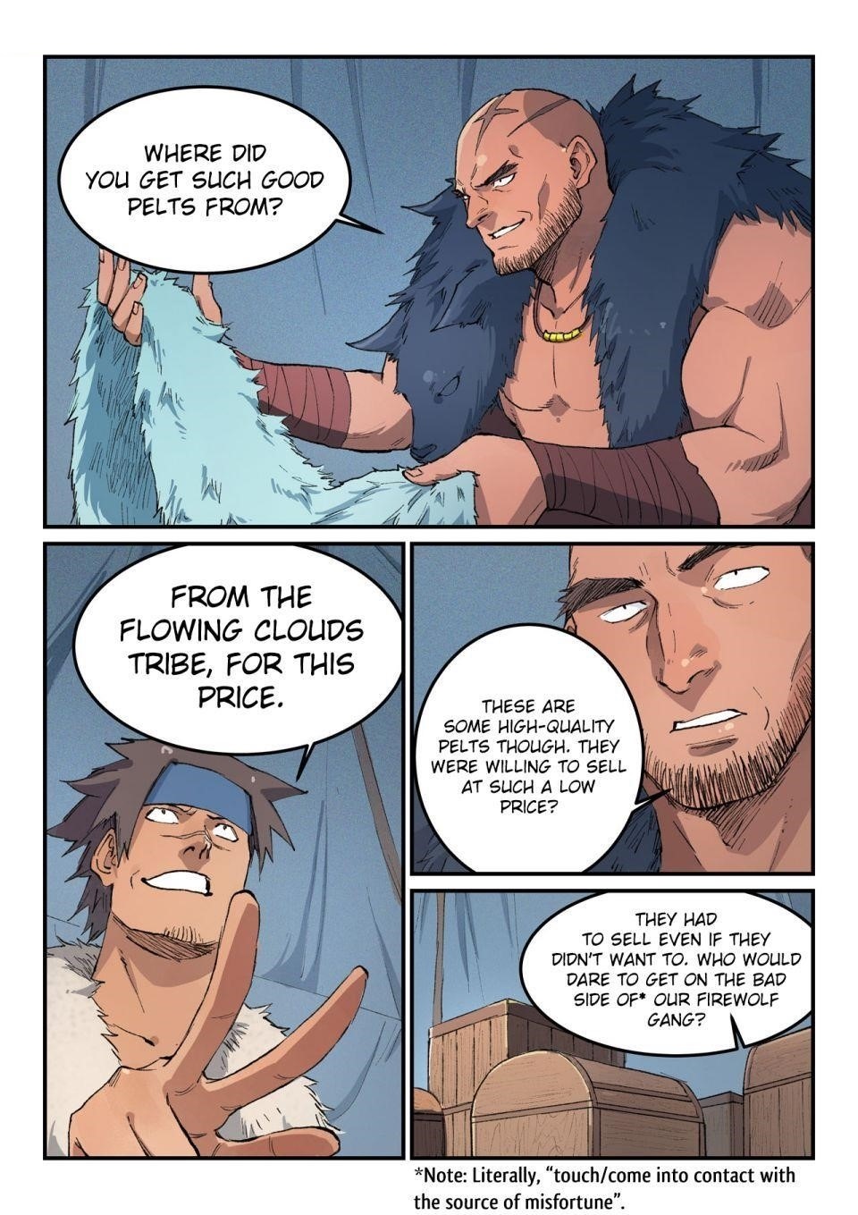 STAR MARTIAL GOD TECHNIQUE Chapter 453 - Page 1