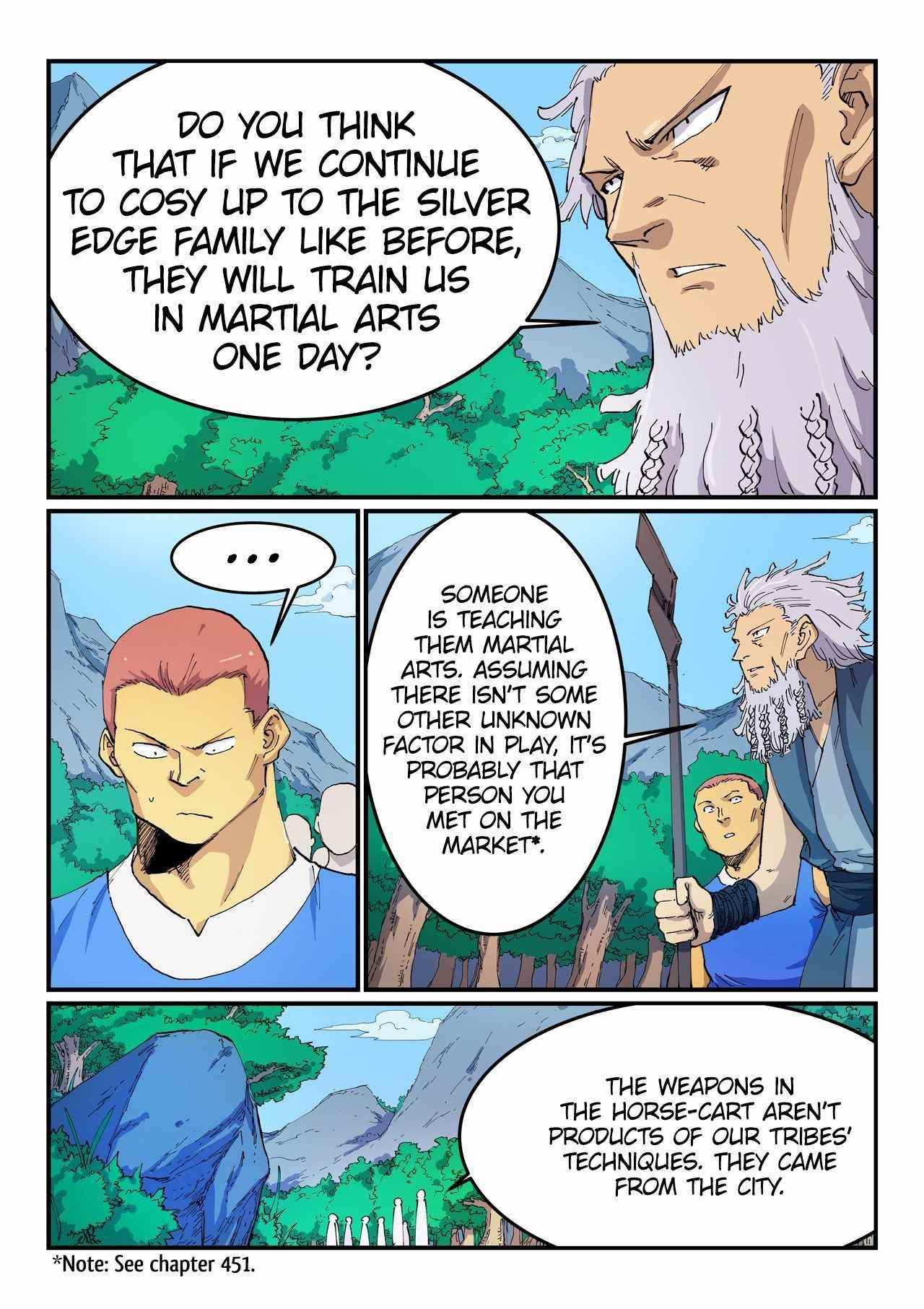 STAR MARTIAL GOD TECHNIQUE Chapter 535 - Page 1