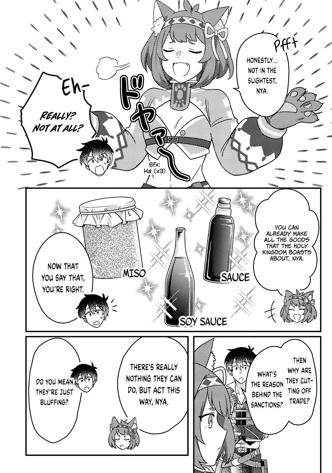 Revolution in production with the blessings of the gods – While living a leisurely, slow life in a corner of another world, somehow a diverse group of people gathered to form the strongest nation… Chapter 28.1 - Page 6