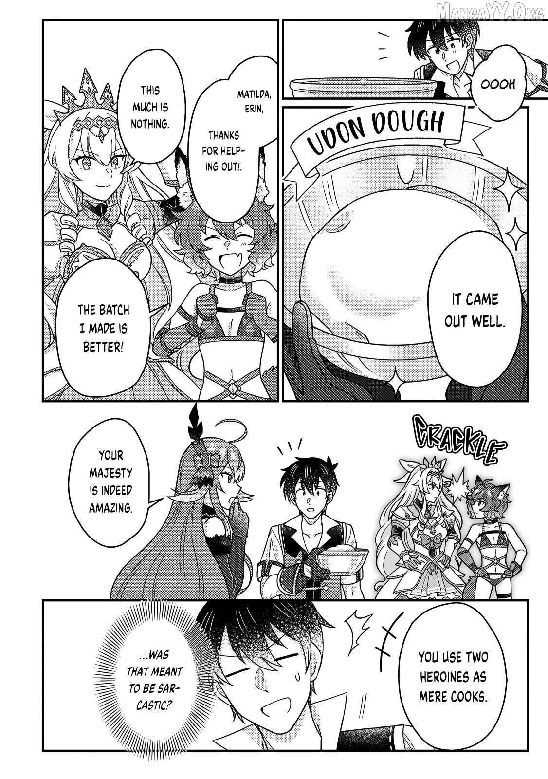 Revolution in production with the blessings of the gods – While living a leisurely, slow life in a corner of another world, somehow a diverse group of people gathered to form the strongest nation… Chapter 29.2 - Page 2