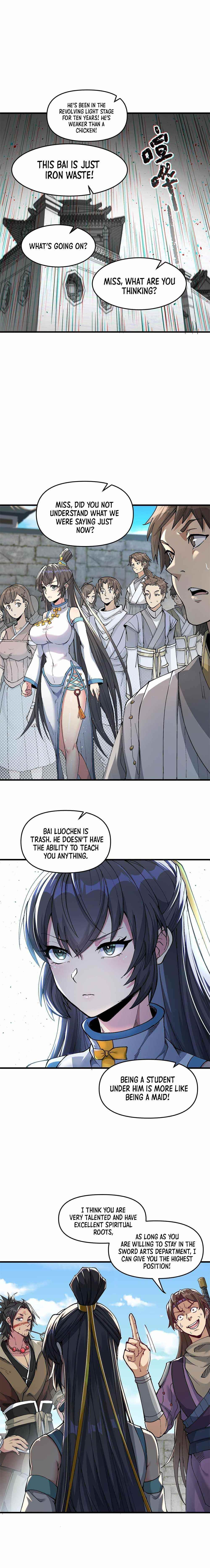 After Ten Years of Chopping Wood, Immortals Begged To Become My Disciples Chapter 1 - Page 12