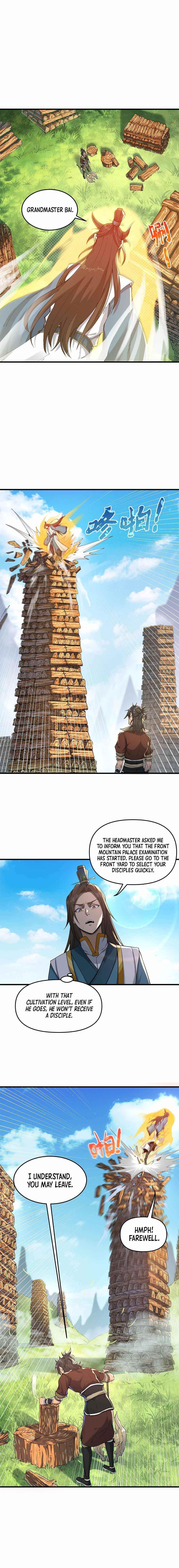 After Ten Years of Chopping Wood, Immortals Begged To Become My Disciples Chapter 1 - Page 4