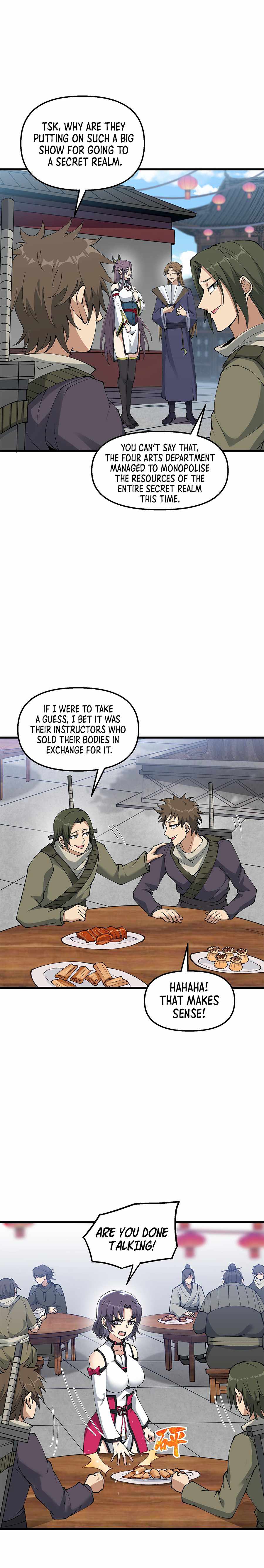 After Ten Years of Chopping Wood, Immortals Begged To Become My Disciples Chapter 28 - Page 8