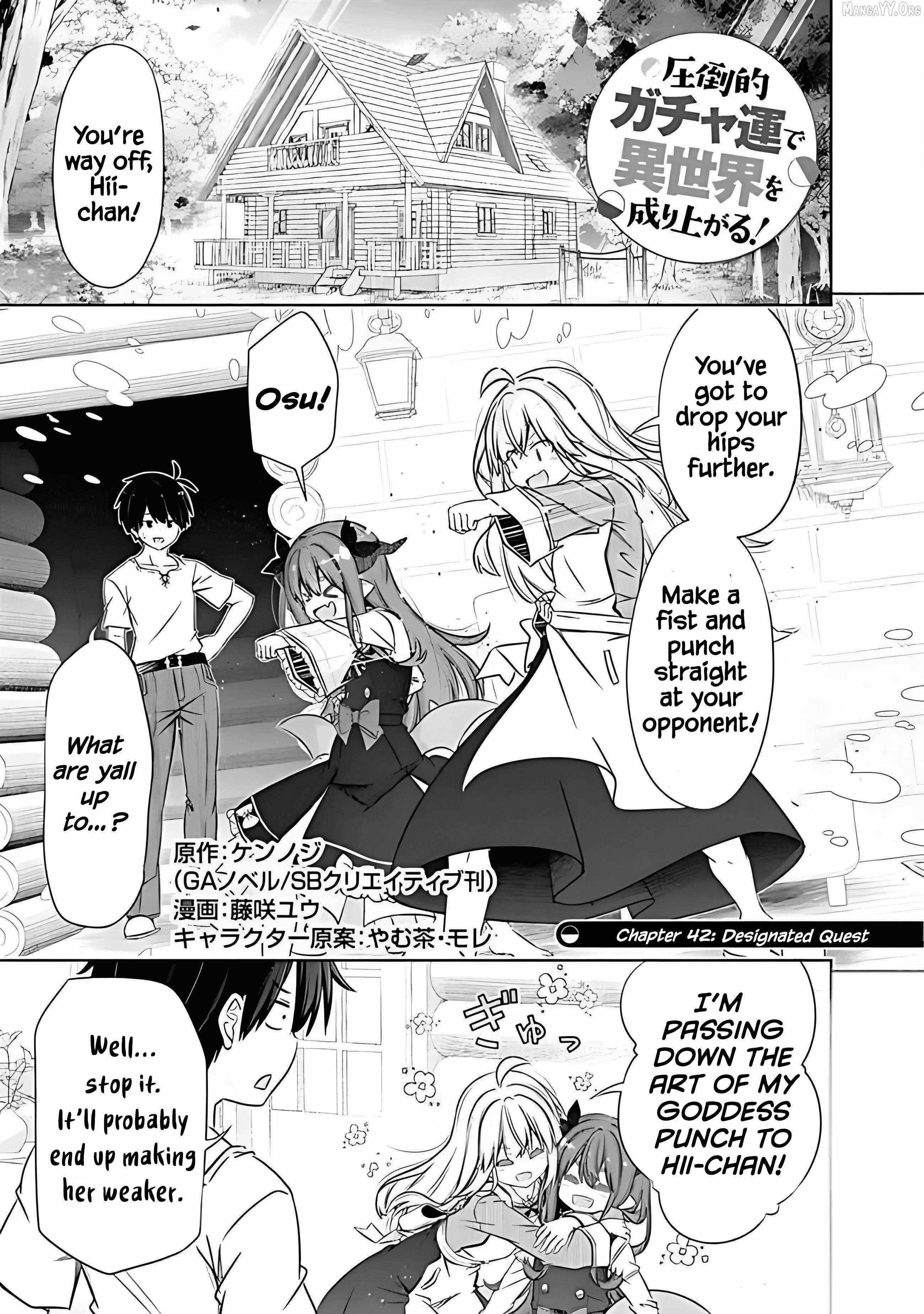 I Rose Suddenly In The Alternate World By Overwhelming Gacha With Luck! Chapter 49 - Page 1