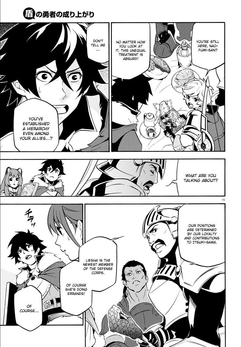 The Rising Of The Shield Hero Chapter 36 - Page 15
