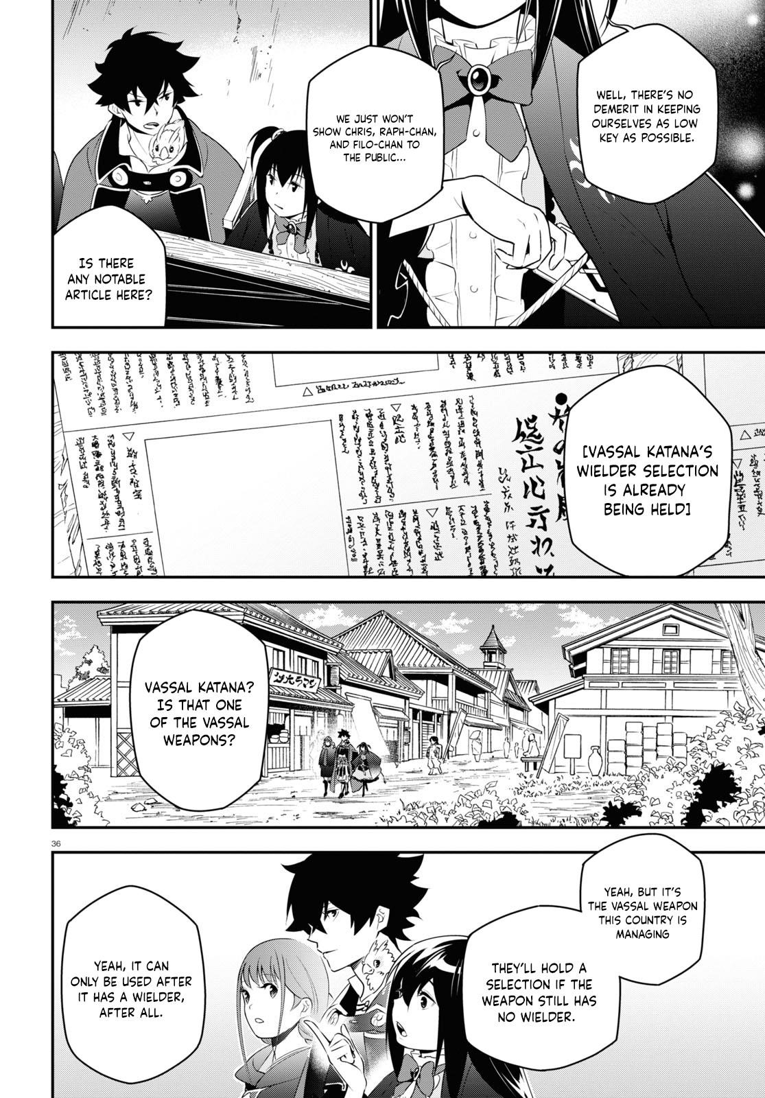 The Rising Of The Shield Hero Chapter 72 - Page 36