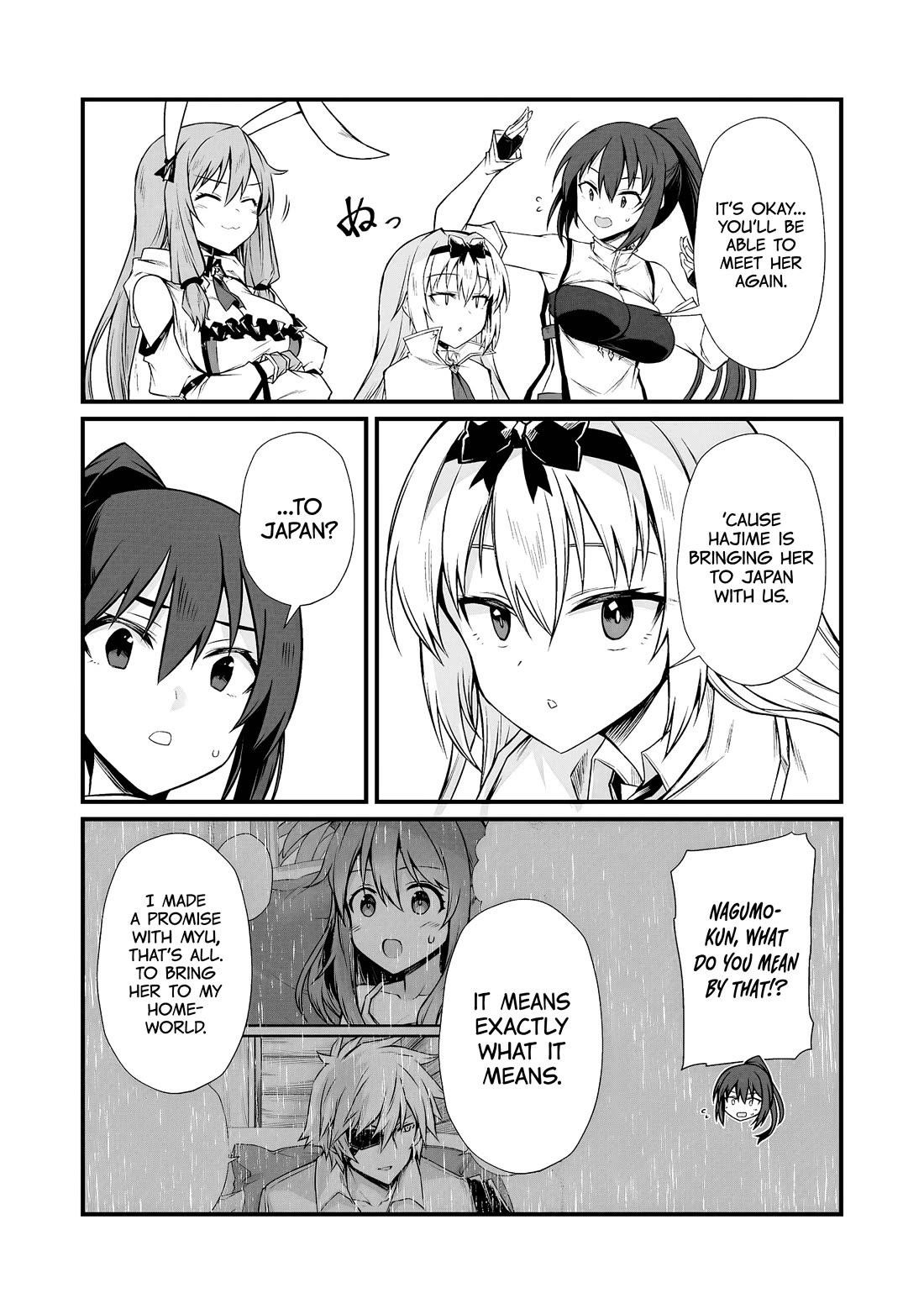 Arifureta Shokugyou de Sekai Saikyou Chapter 85.1 - Page 4