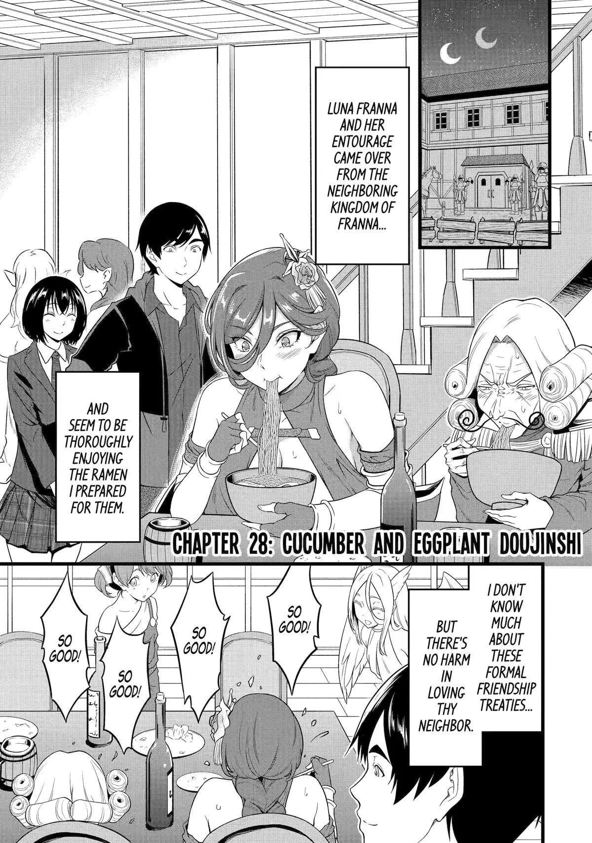 Yuru Fuwa Noka No Moji Bake Skill Chapter 28 - Page 1