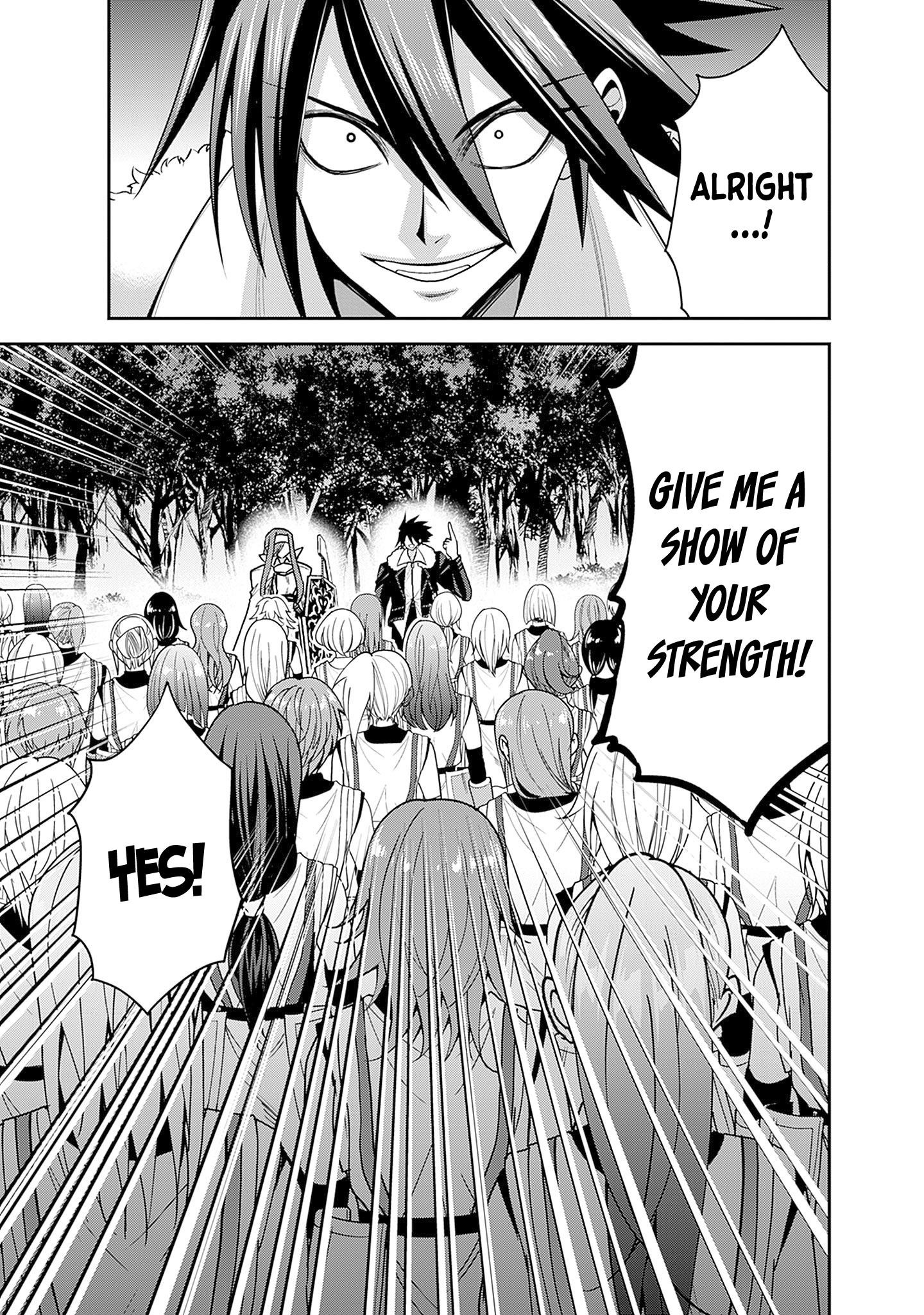 Kujibiki Tokushou Musou Harem-Ken Chapter 41 - Page 11