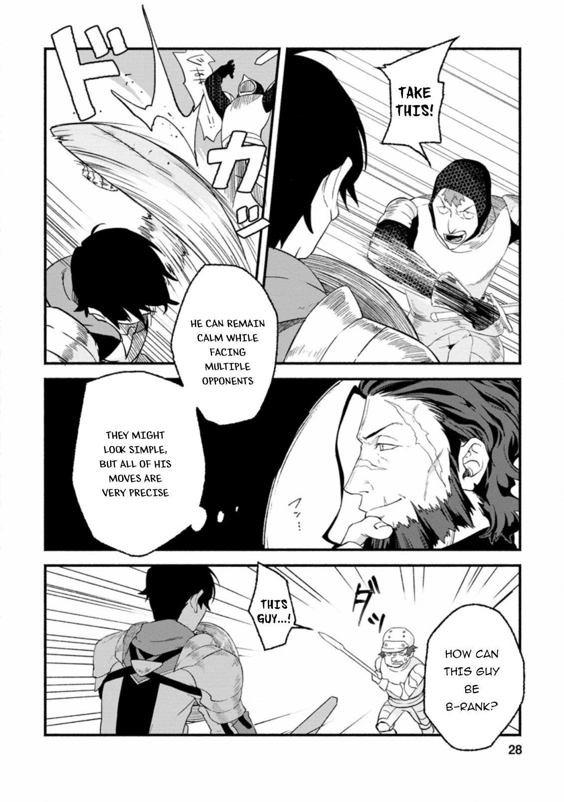 Sono Monban, Saikyou Nitsuki: Tsuihou Sareta Bougyo Ryoku 9999 no Senshi, Outo no Monban Toshite Musou Suru Chapter 1 - Page 26