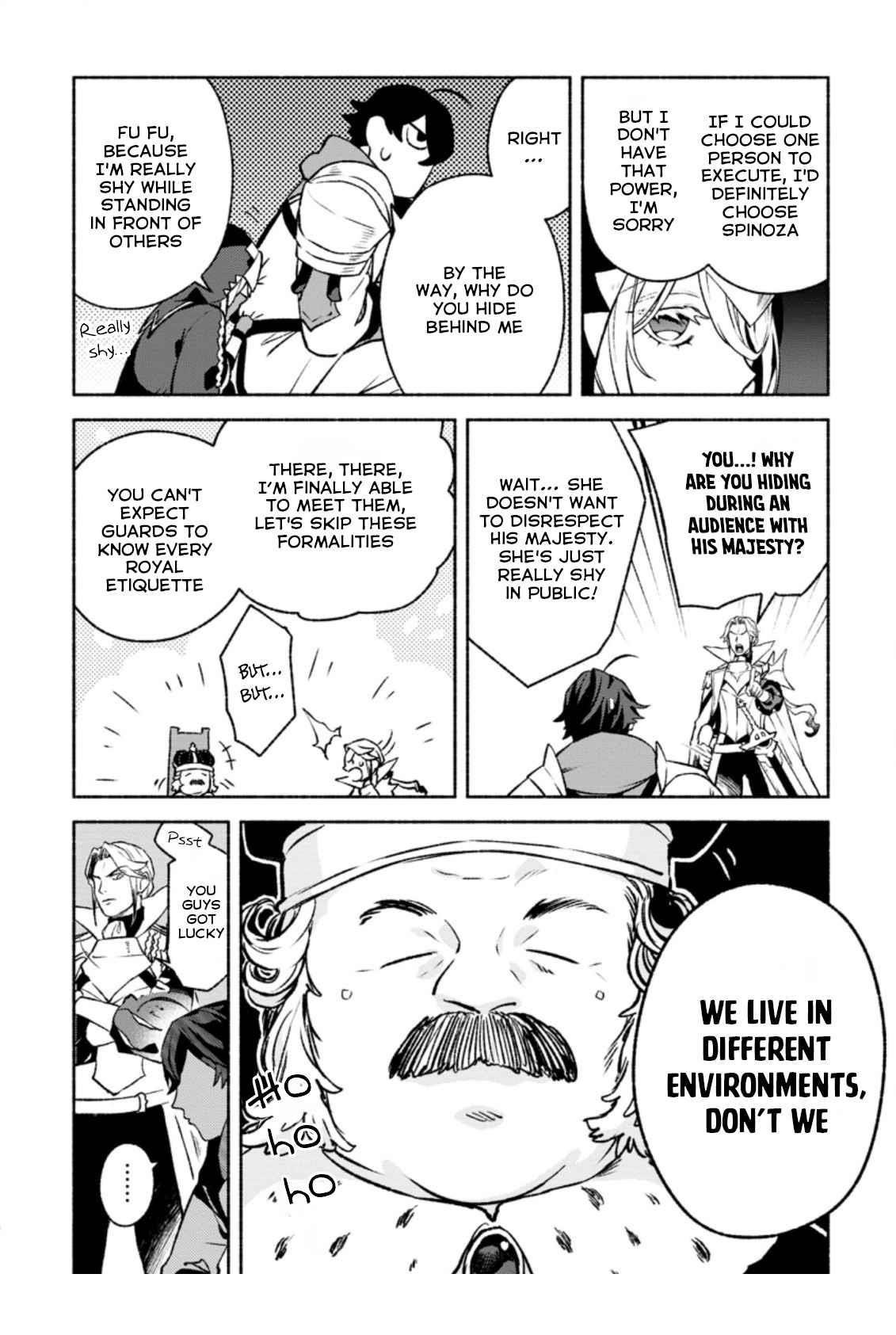 Sono Monban, Saikyou Nitsuki: Tsuihou Sareta Bougyo Ryoku 9999 no Senshi, Outo no Monban Toshite Musou Suru Chapter 14.1 - Page 10