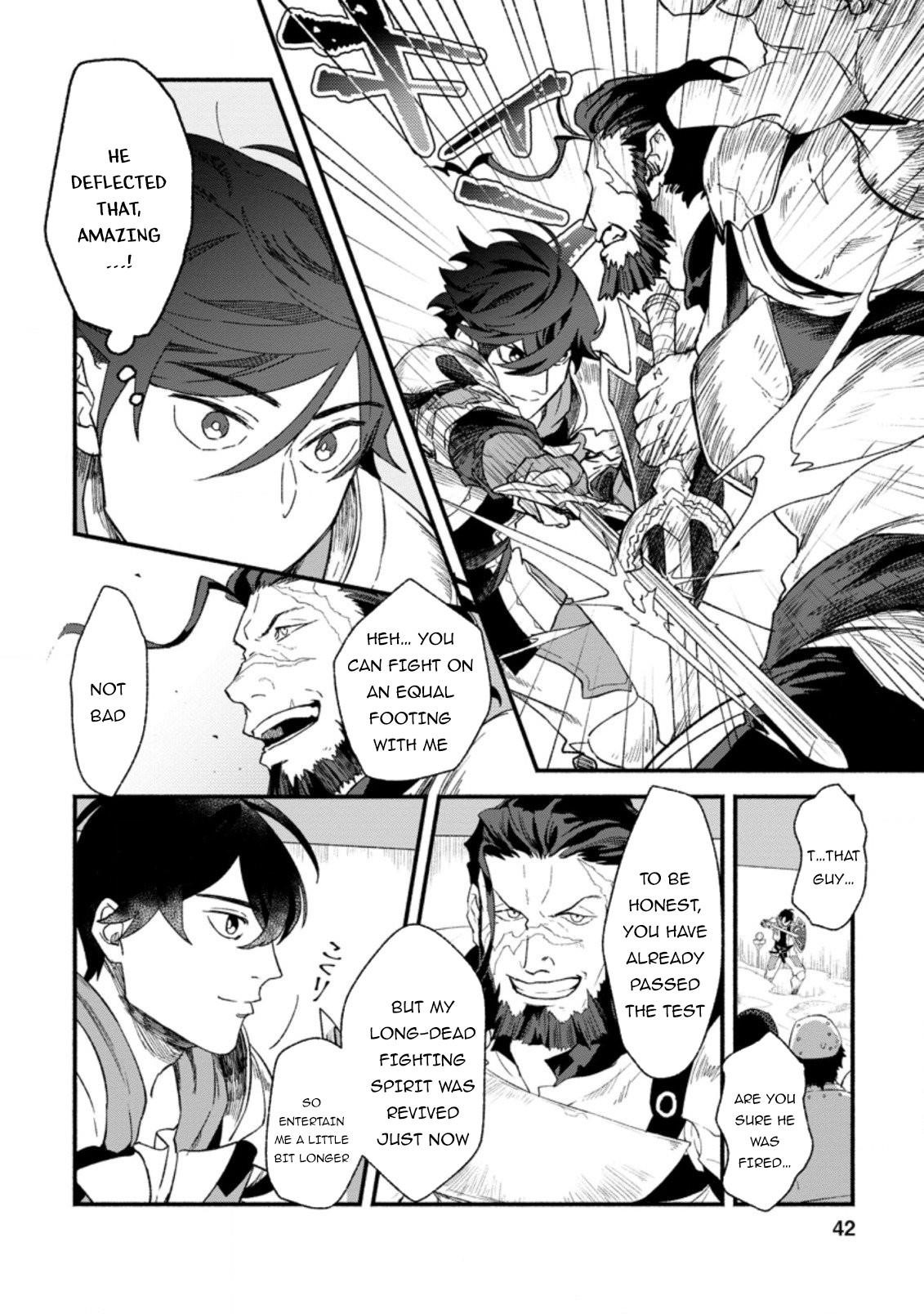 Sono Monban, Saikyou Nitsuki: Tsuihou Sareta Bougyo Ryoku 9999 no Senshi, Outo no Monban Toshite Musou Suru Chapter 2 - Page 10